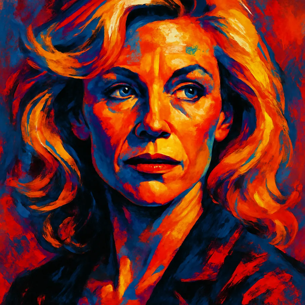 Artistic portrait of Corinna Everson