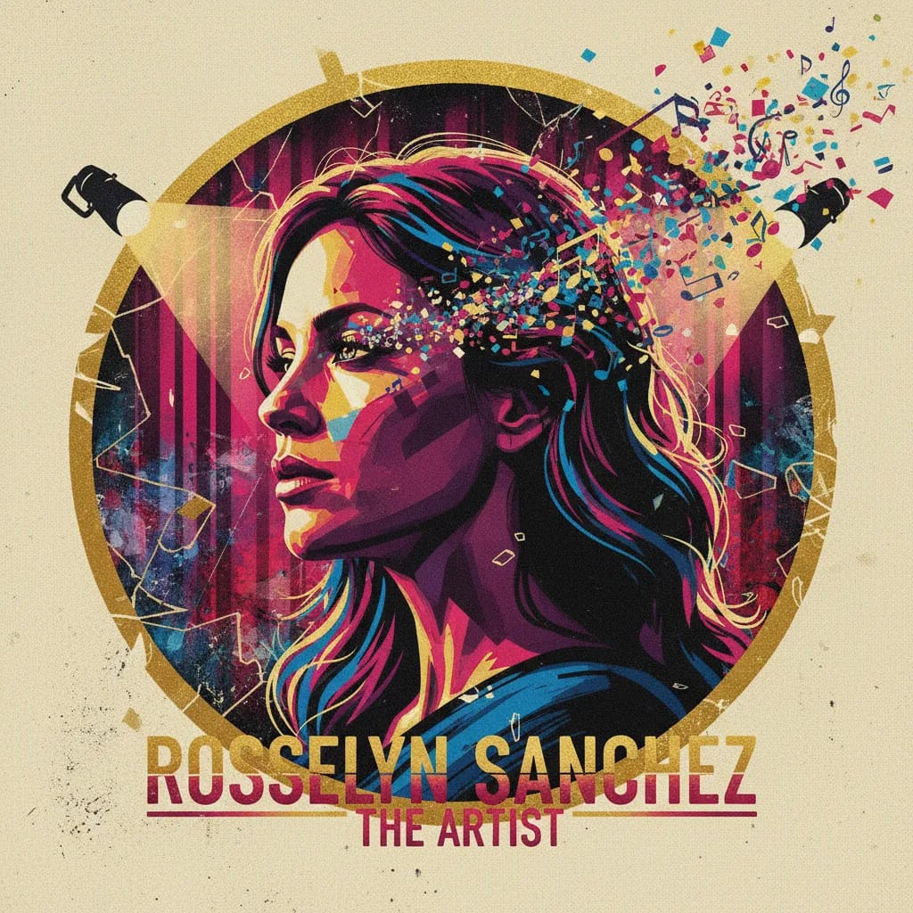 Artistic portrait of Roselyn Sanchez