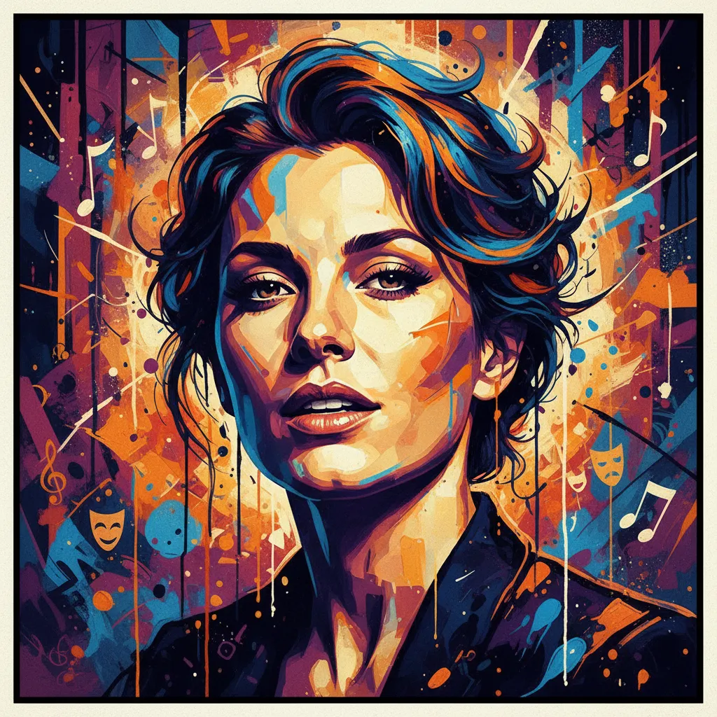 Artistic portrait of Silvia Ryder
