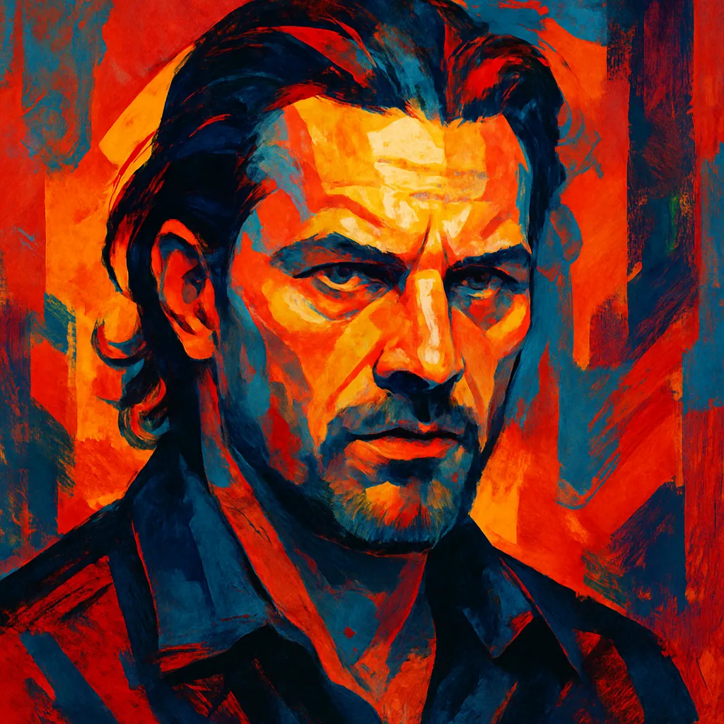 Artistic portrait of Matt Schulze