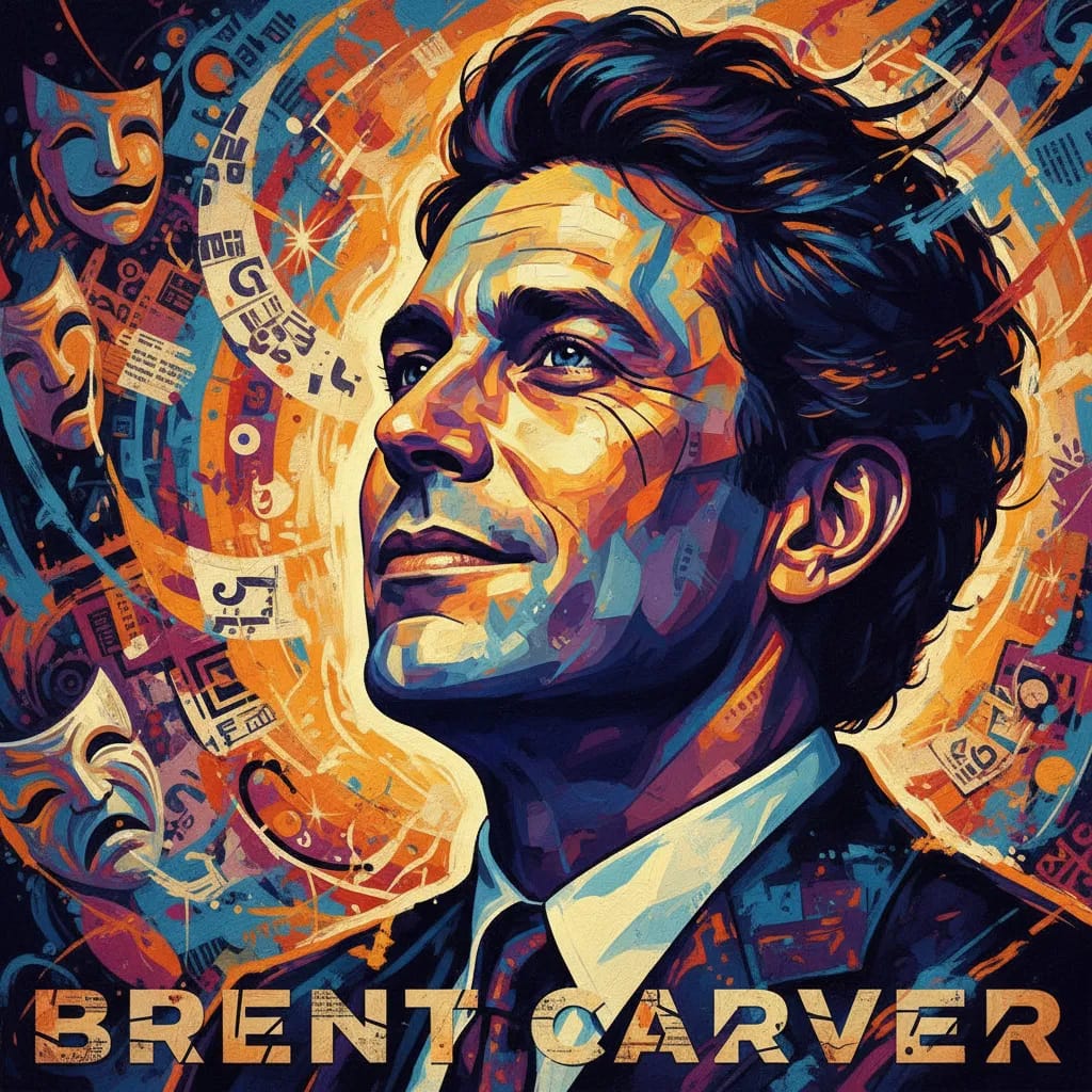 Artistic portrait of Brent Carver