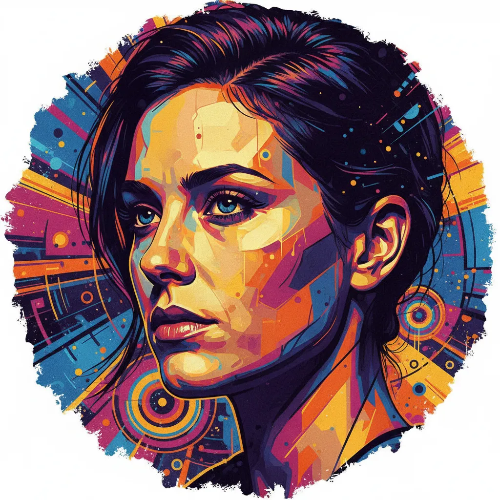 Artistic portrait of Whitney Able