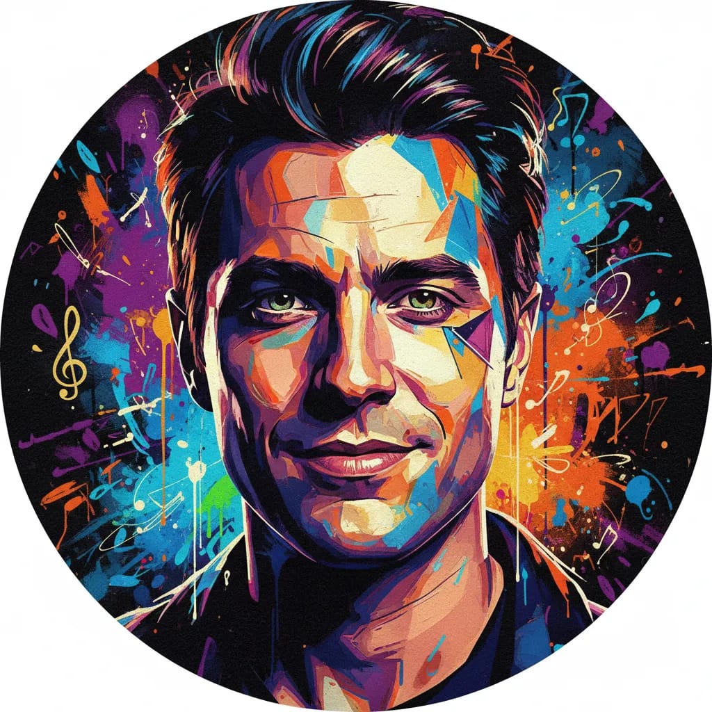 Artistic portrait of Jonah Blechman