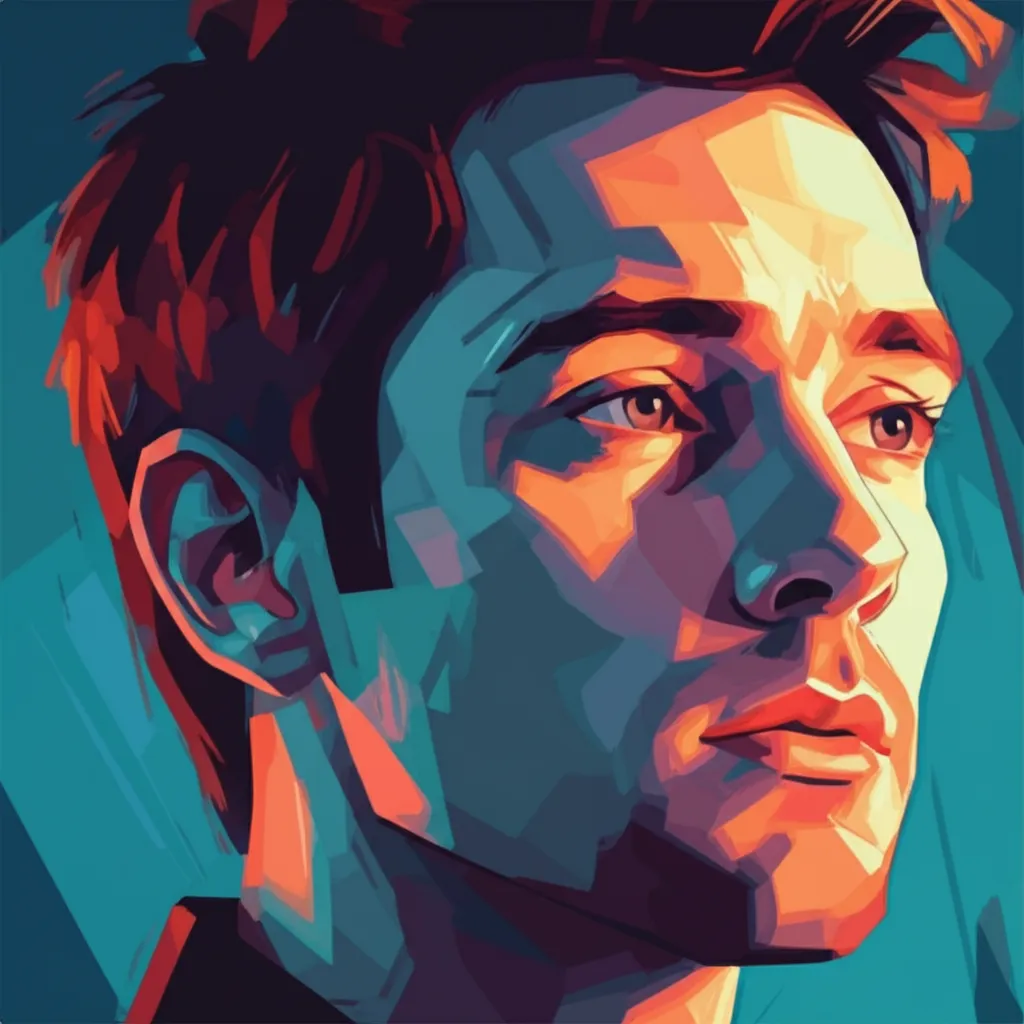 Artistic portrait of Nick Purcha