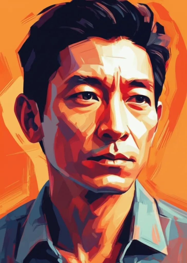 Artistic portrait of Tony Chiu-Wai Leung
