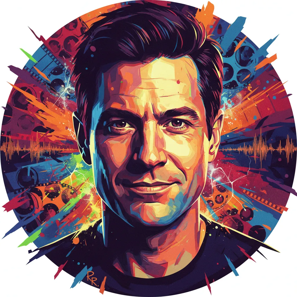 Artistic portrait of Ric Reitz