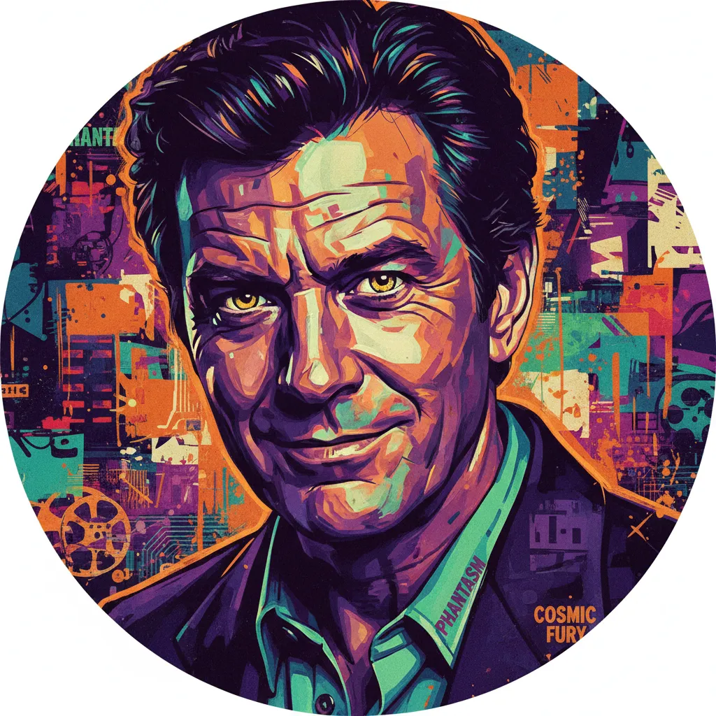 Artistic portrait of Reggie Bannister