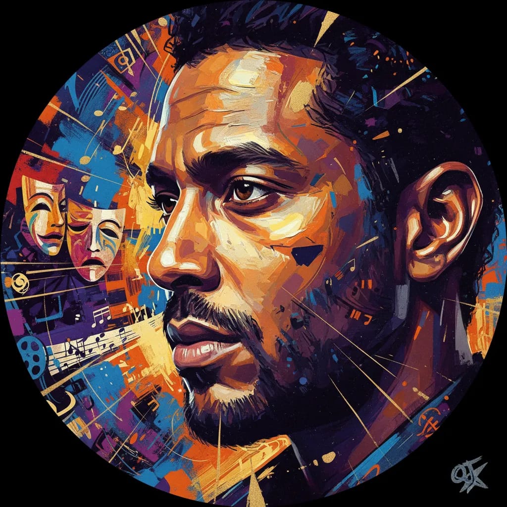 Artistic portrait of Osheen Jones
