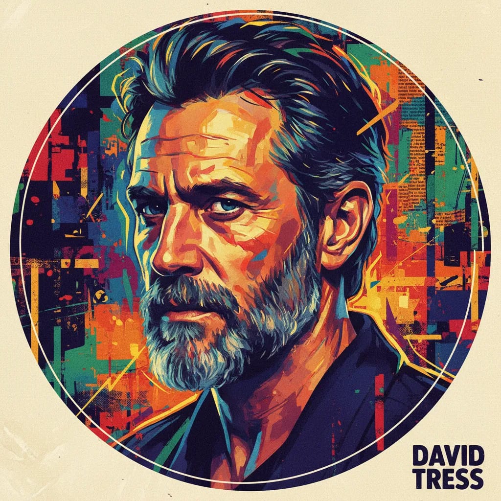 Artistic portrait of David Tress