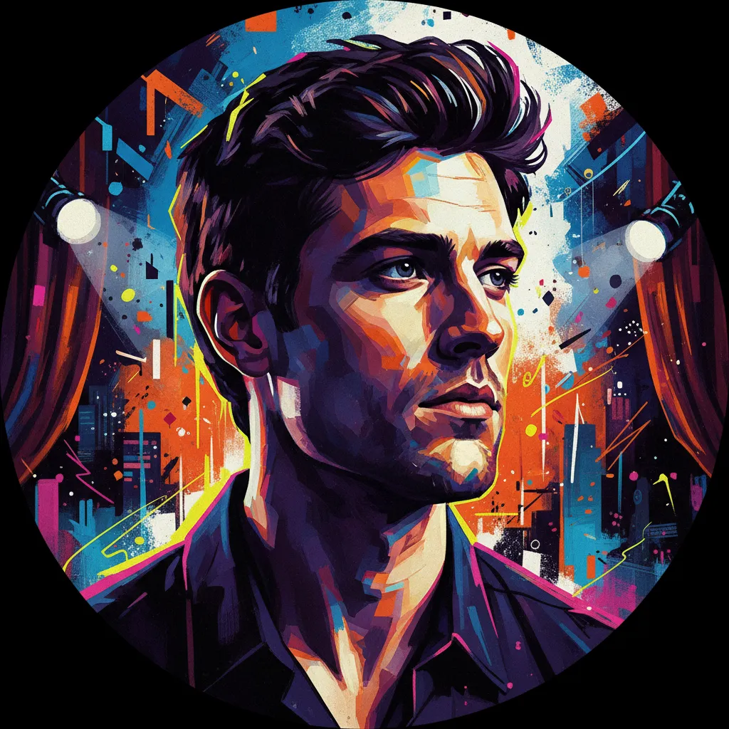 Artistic portrait of Austin Nagler