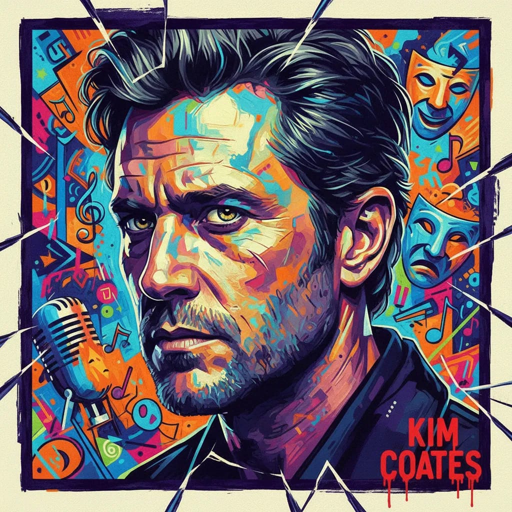 Artistic portrait of Kim Coates