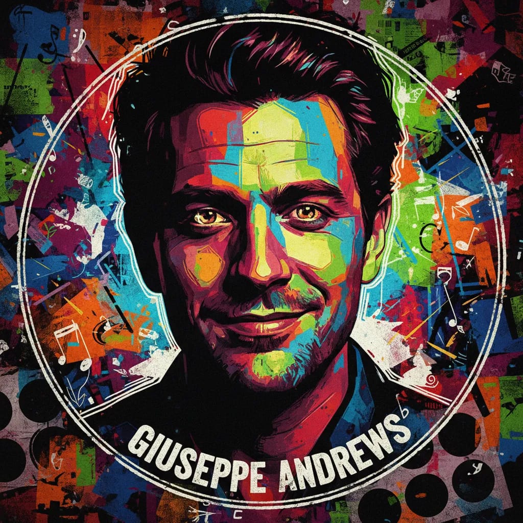 Artistic portrait of Giuseppe Andrews