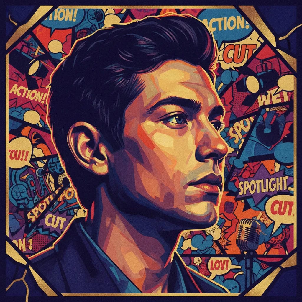 Artistic portrait of Lucas Jaye