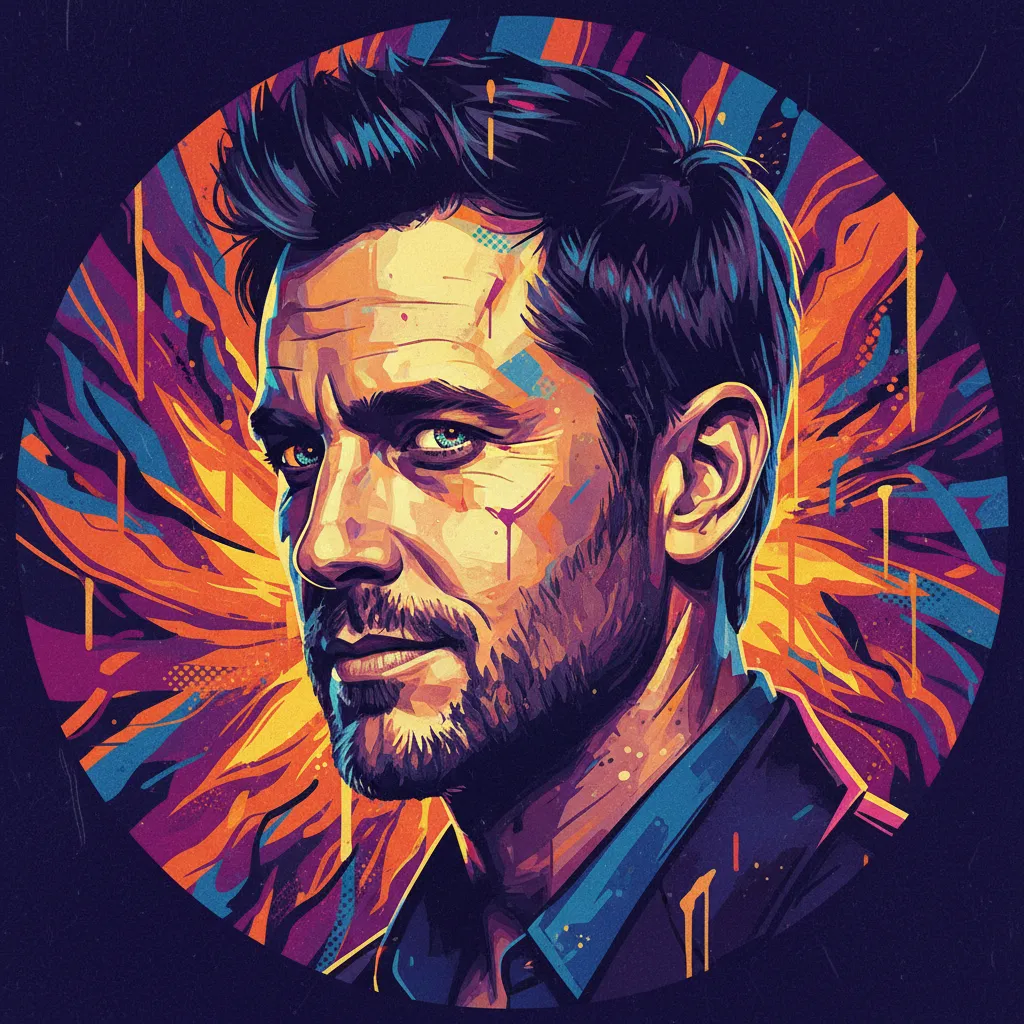 Artistic portrait of Mick Weber