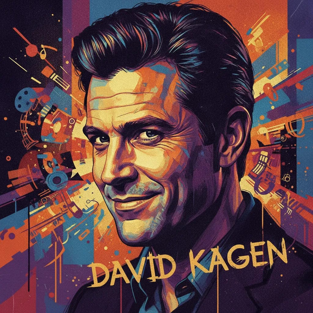 Artistic portrait of David Kagen