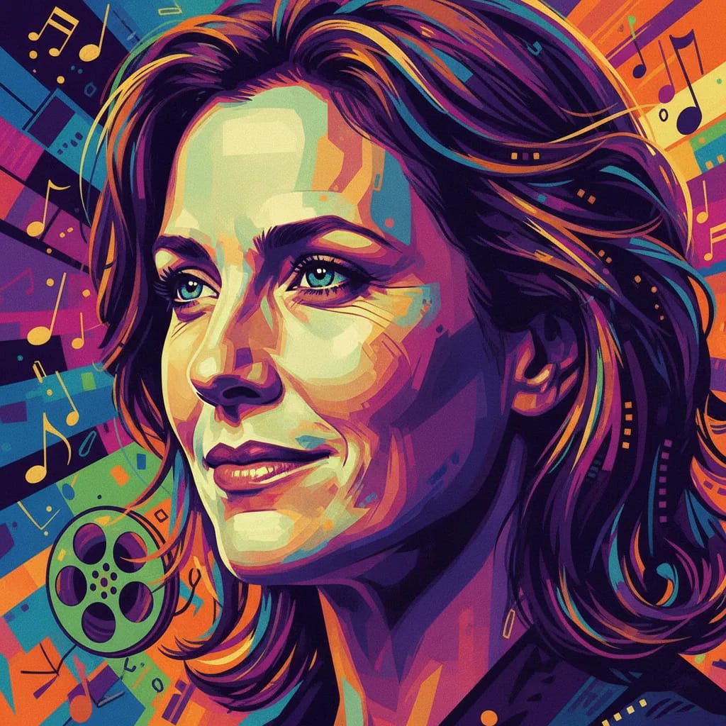 Artistic portrait of Laura Innes