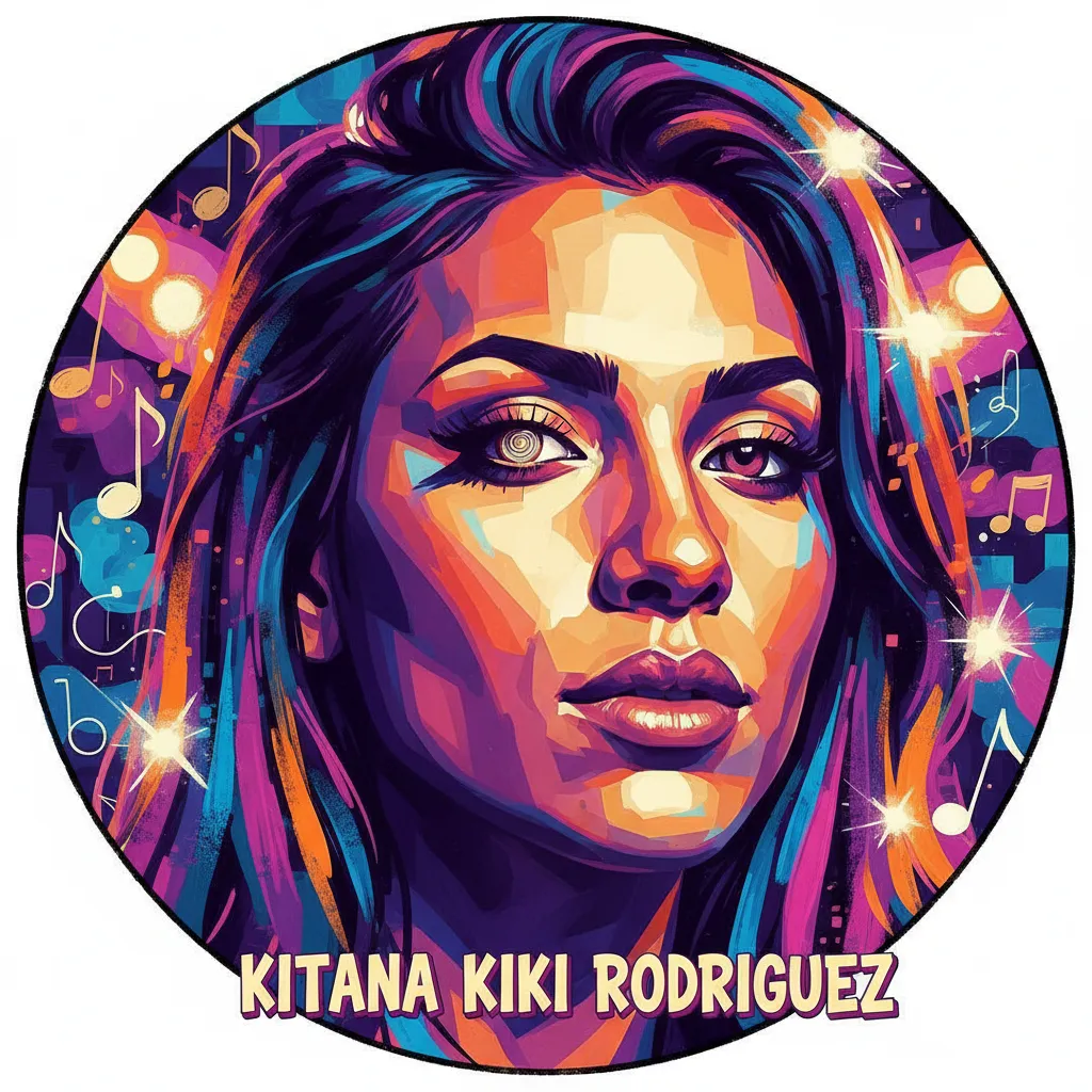 Artistic portrait of Kitana Kiki Rodriguez