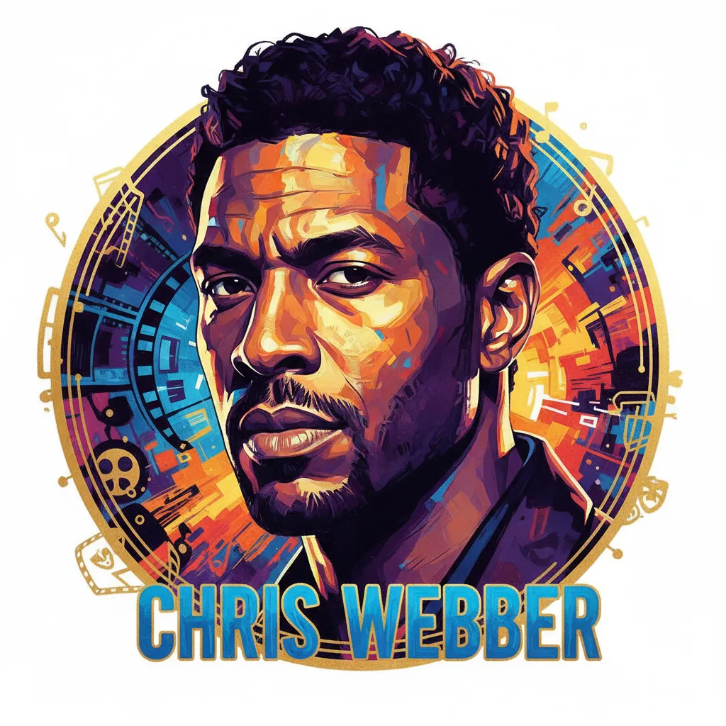 Artistic portrait of Chris Webber