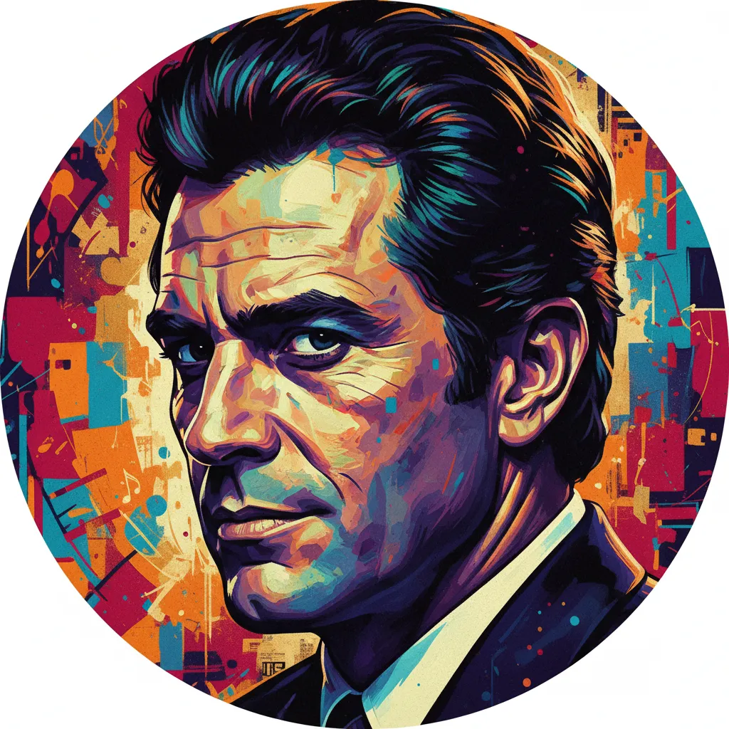 Artistic portrait of David Hess