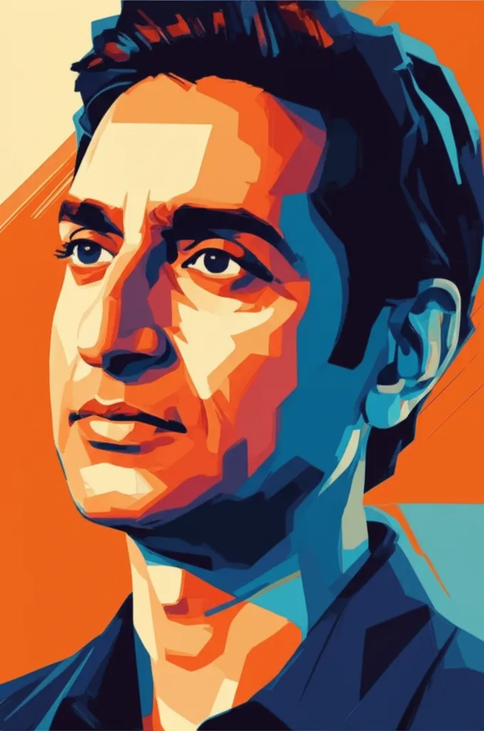 Portrait of Aasif Mandvi
