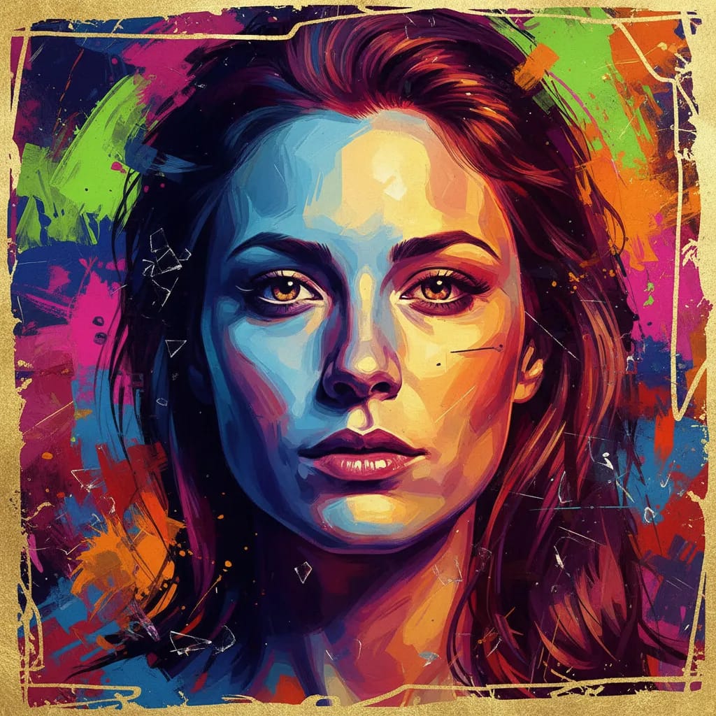 Artistic portrait of Julie Entwisle