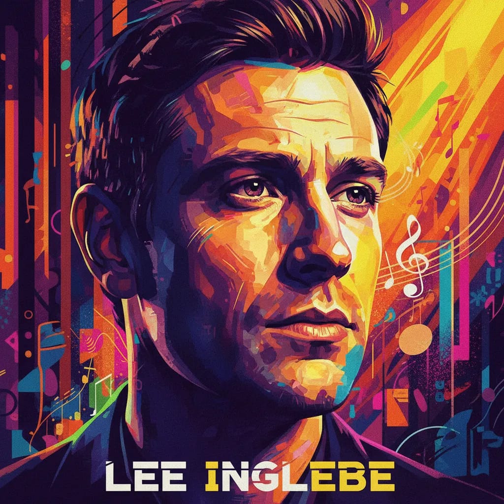 Artistic portrait of Lee Ingleby