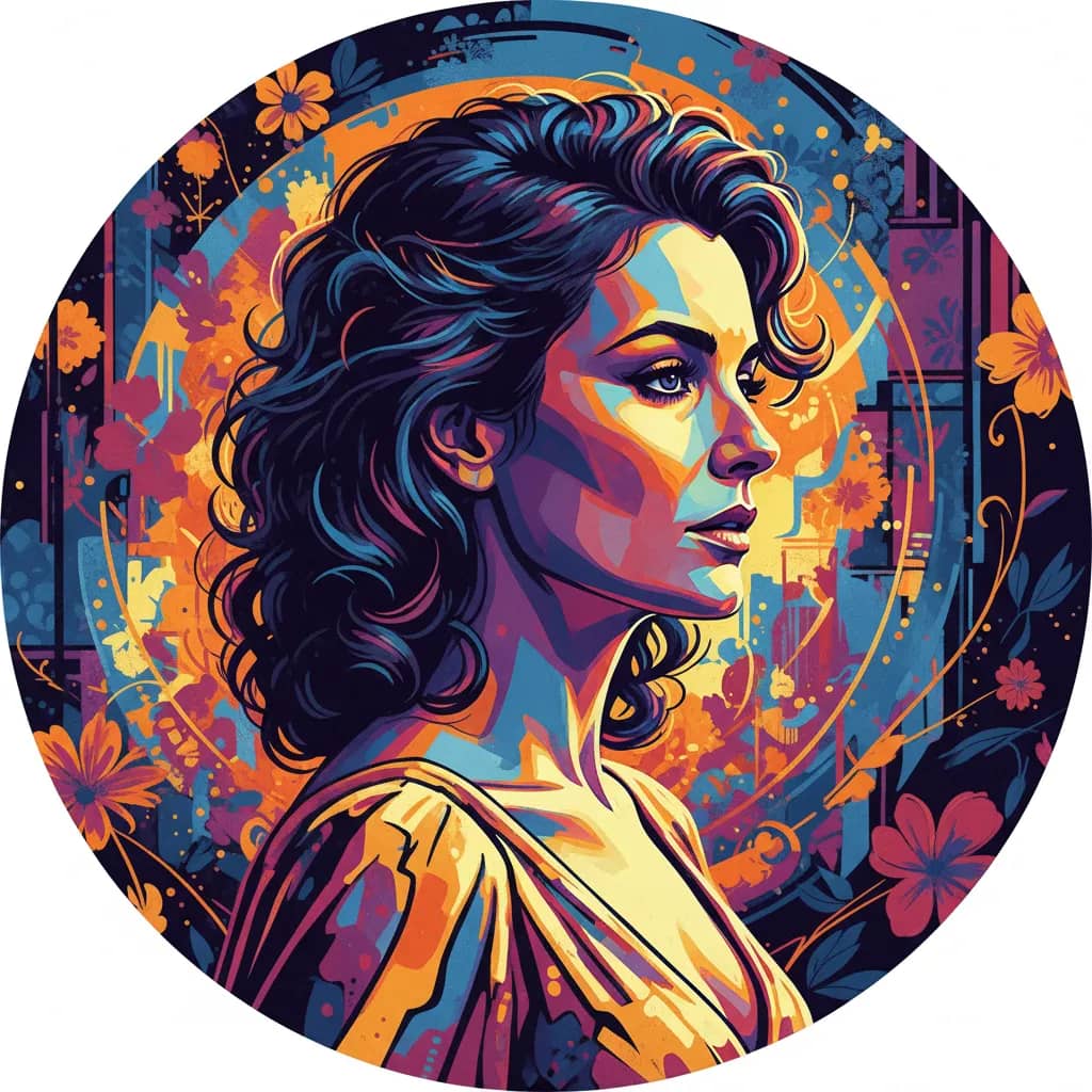 Portrait of Carole Bouquet