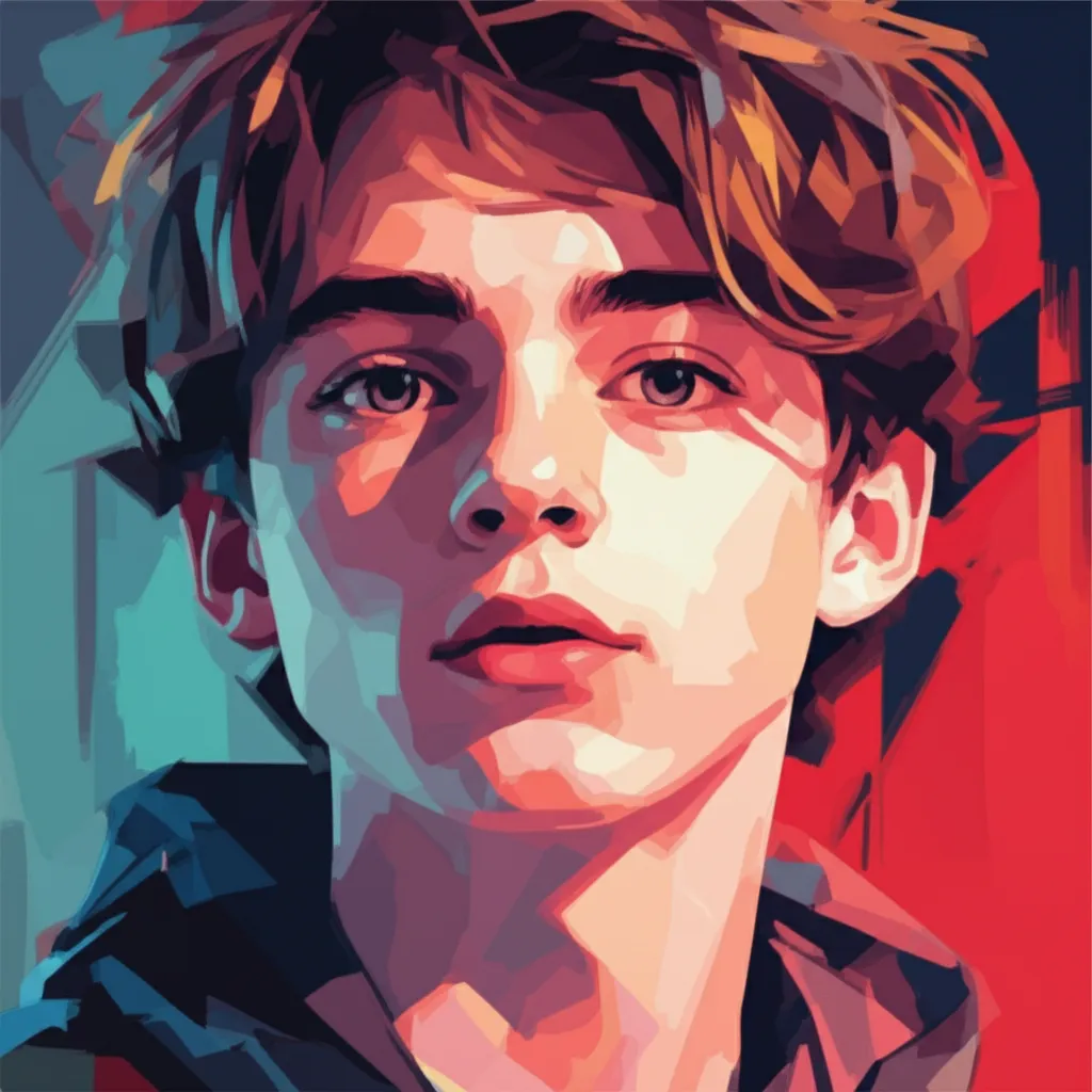 Artistic portrait of Lewis MacDougall