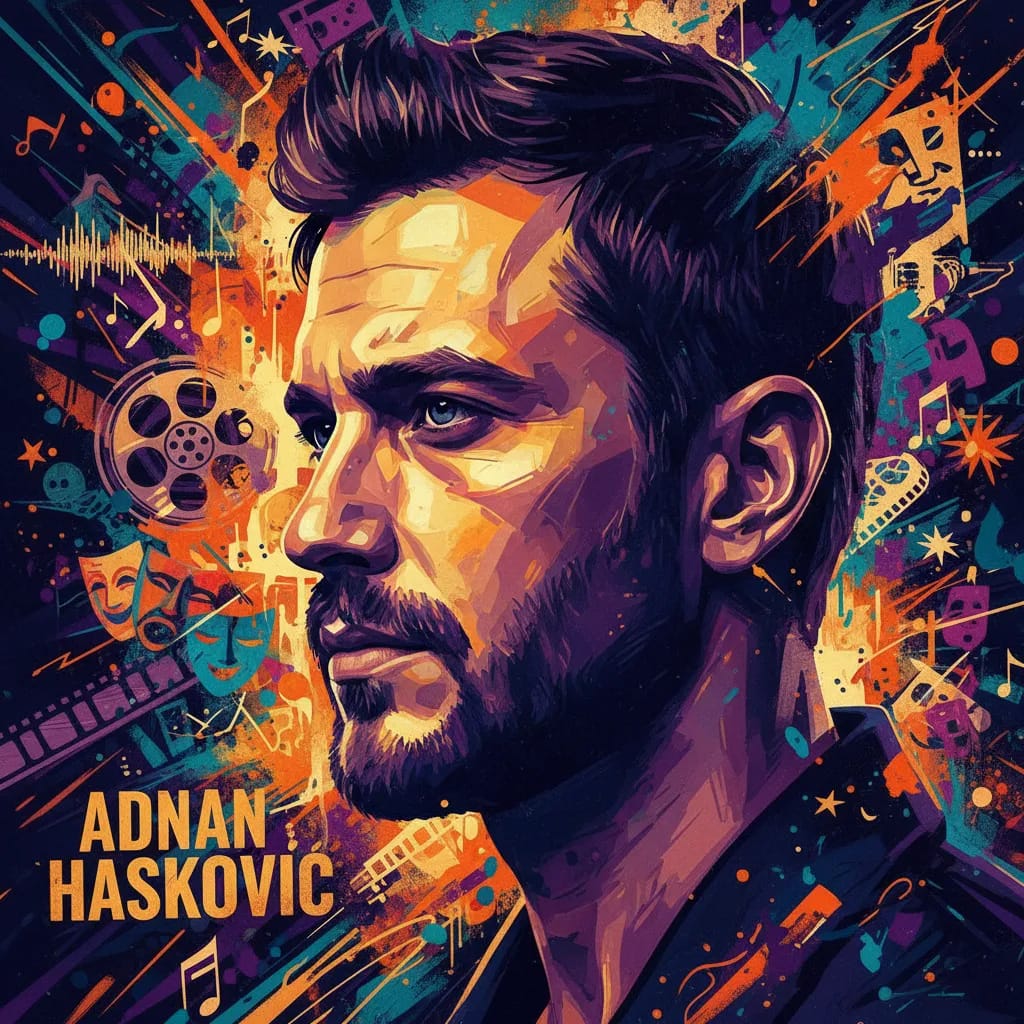 Artistic portrait of Adnan Haskovic