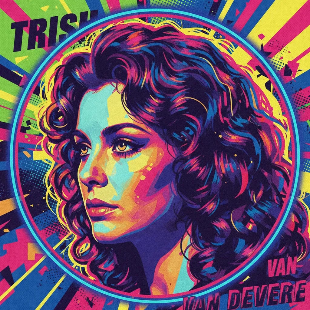 Artistic portrait of Trish Van Devere
