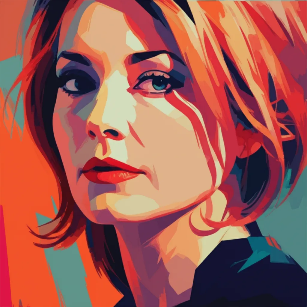 Artistic portrait of Lea Massari