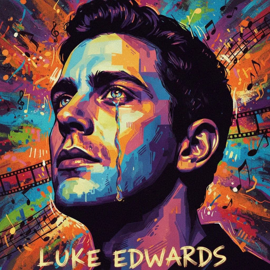 Artistic portrait of Luke Edwards