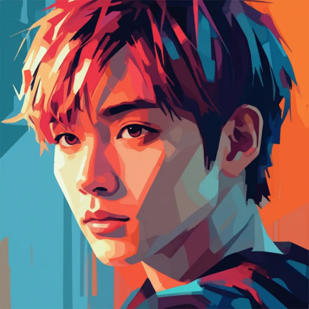 Artistic portrait of Hayato Isohata