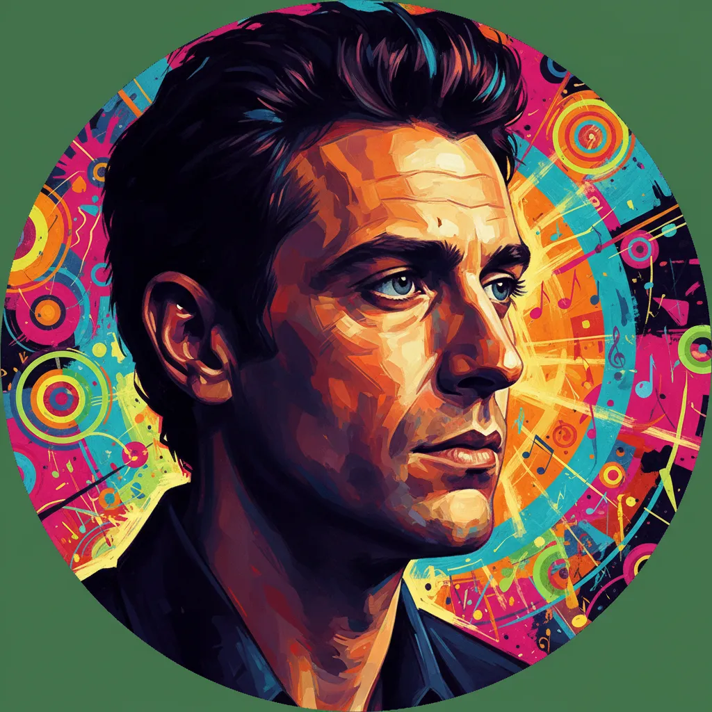 Artistic portrait of Laurence de Monaghan
