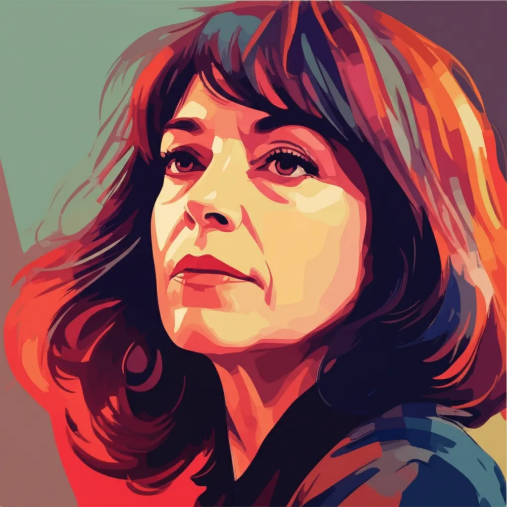 Artistic portrait of Lola Gaos