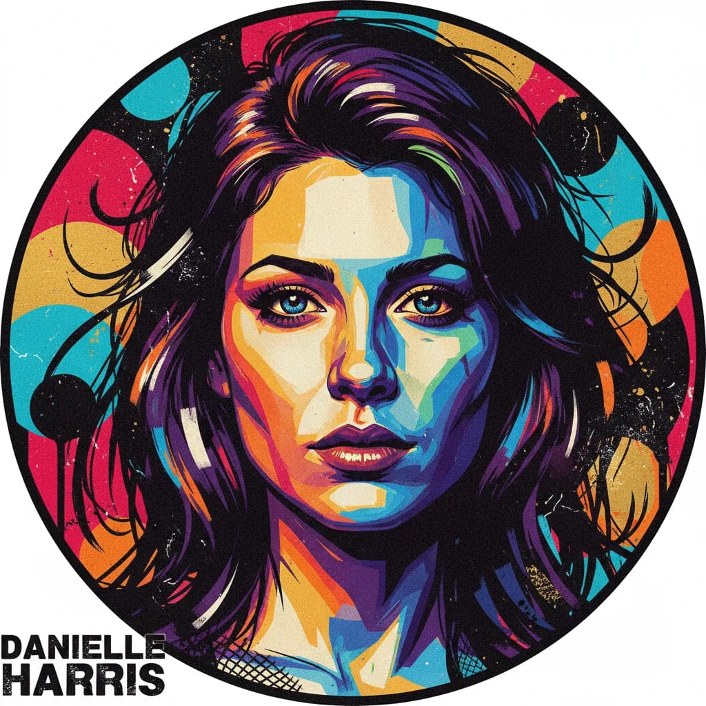 Artistic portrait of Danielle Harris