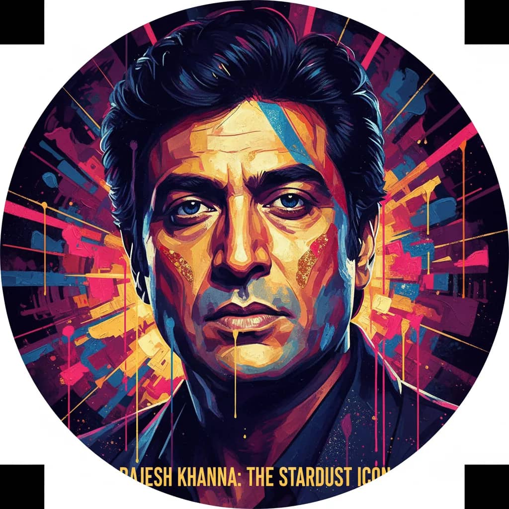 Portrait of Rajesh Khanna