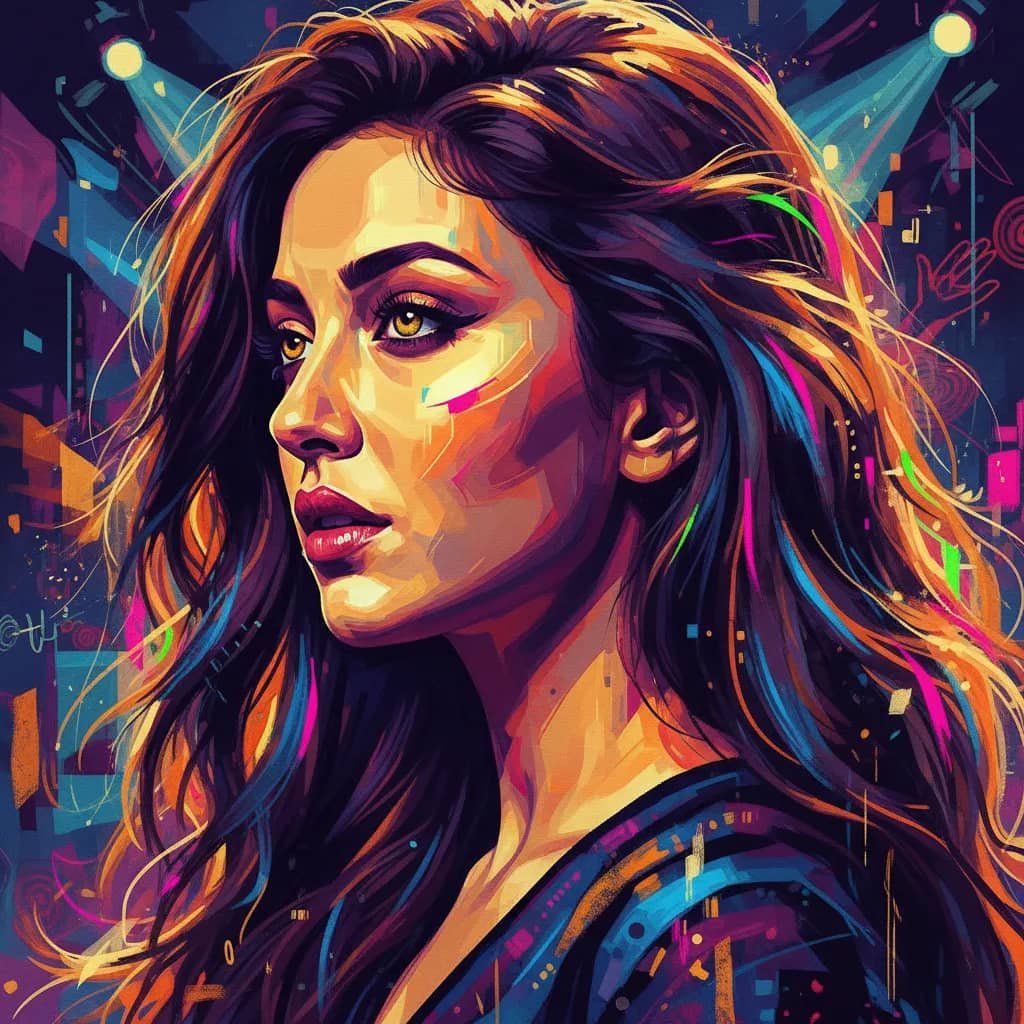 Portrait of Mouni Roy