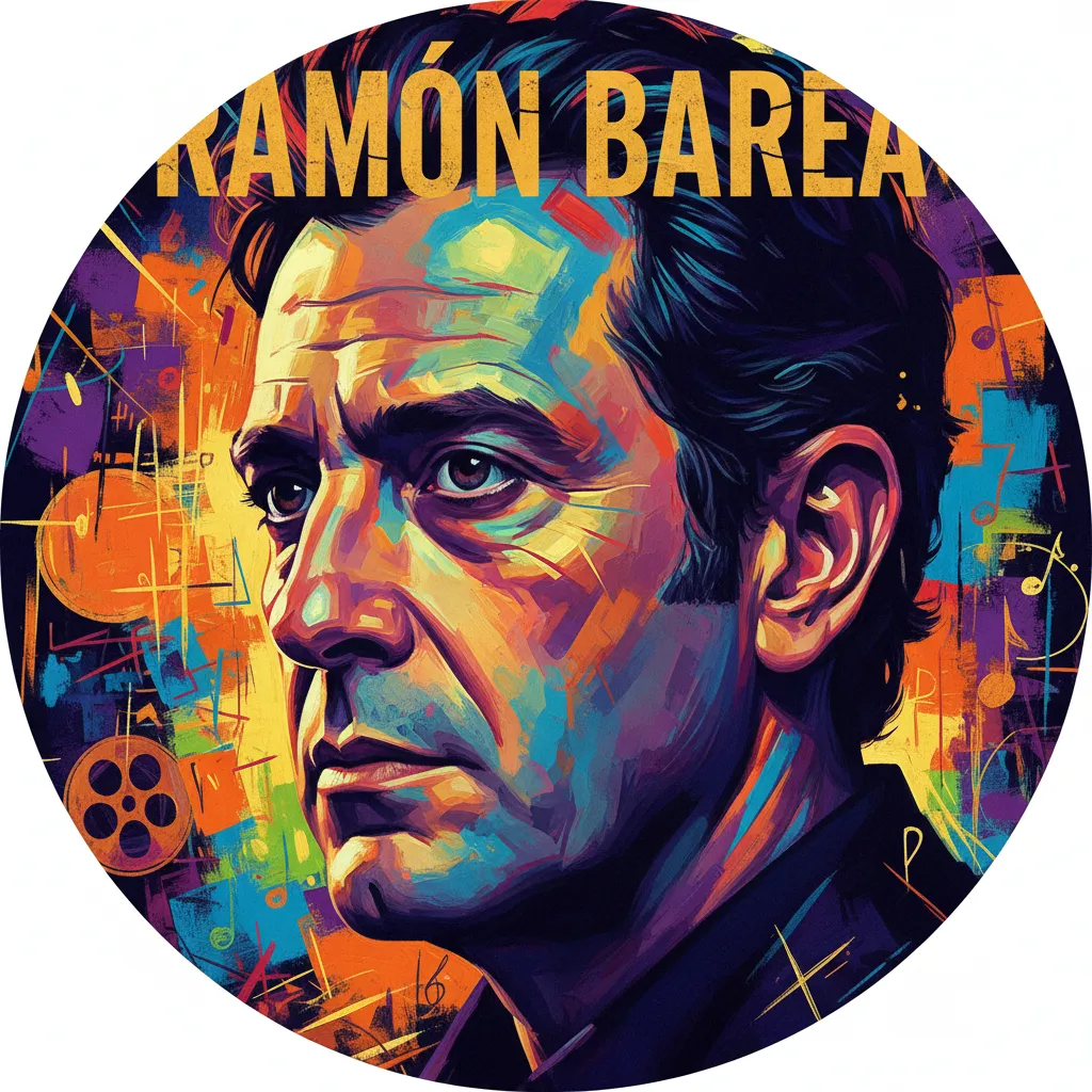Artistic portrait of Ramón Barea
