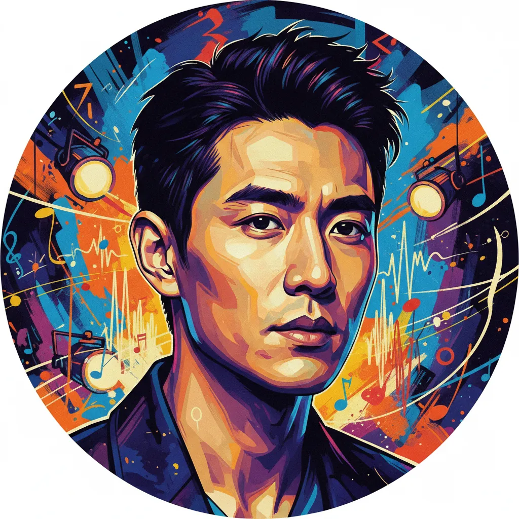 Artistic portrait of Chuxiao Qu