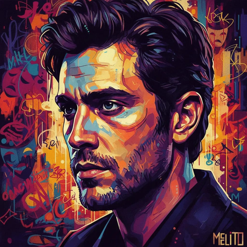 Artistic portrait of Joseph Melito