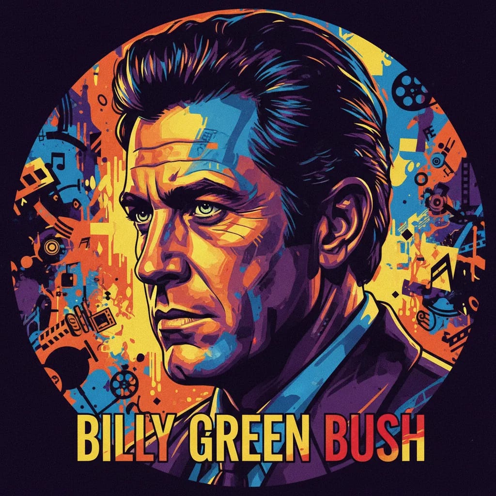 Artistic portrait of Billy Green Bush