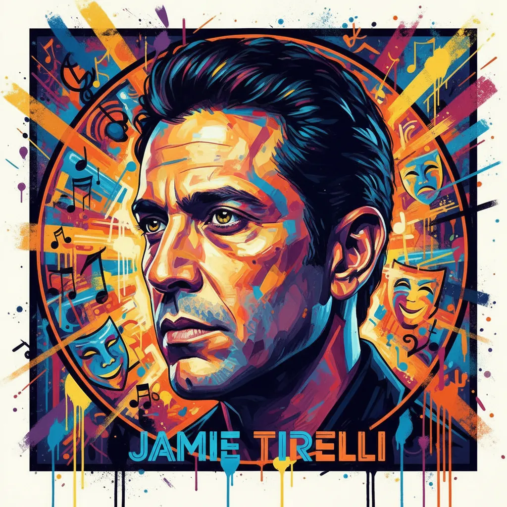 Artistic portrait of Jamie Tirelli