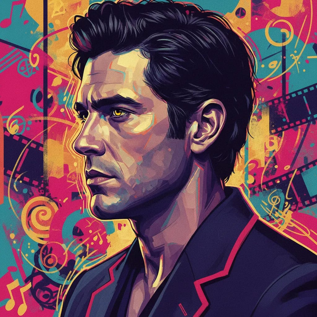 Artistic portrait of Shaun Sipos