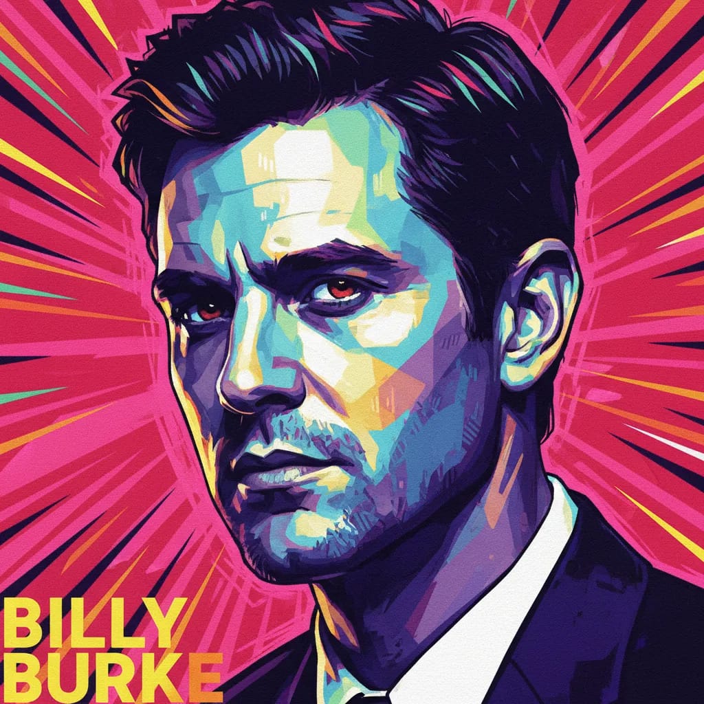 Artistic portrait of Billy Burke