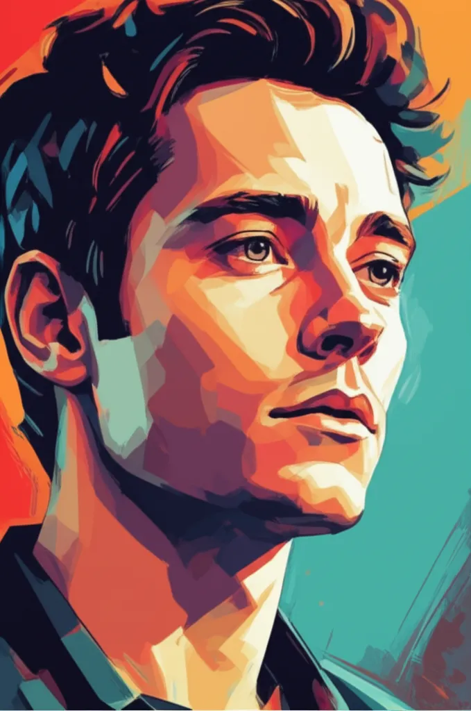 Artistic portrait of Elliot Page