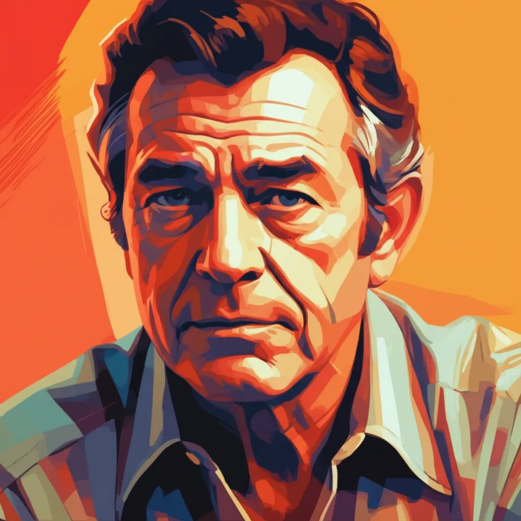 Artistic portrait of Ramon Bieri