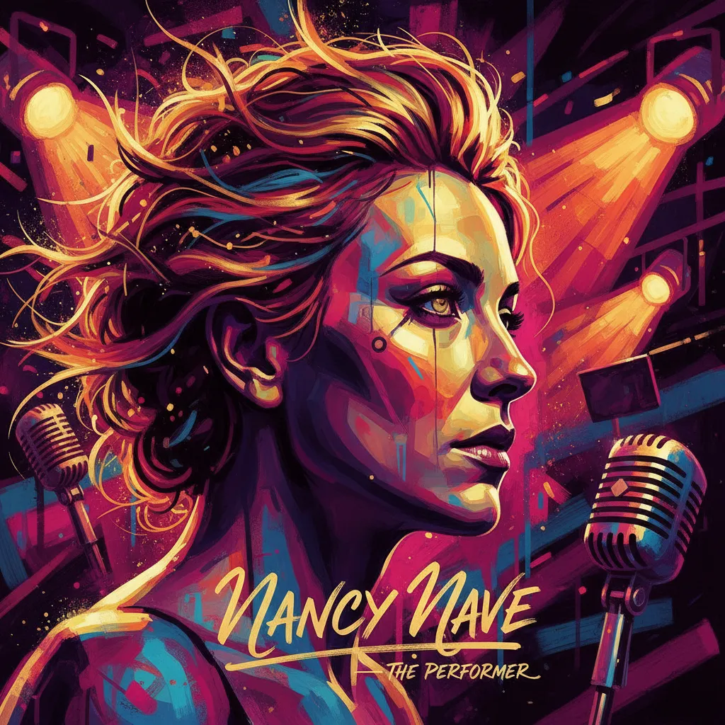 Artistic portrait of Nancy Nave