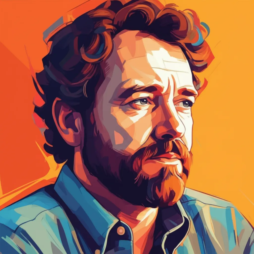 Artistic portrait of Peter Farrelly