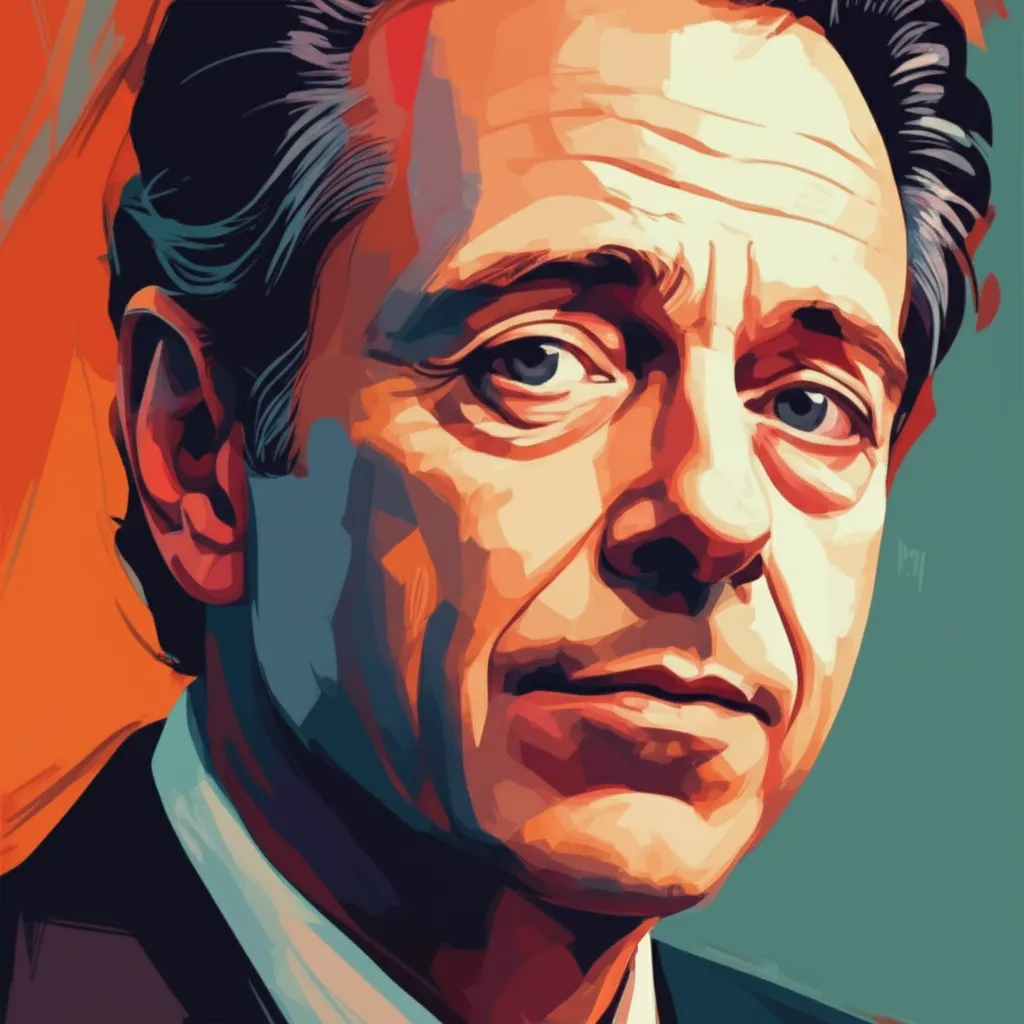 Artistic portrait of Steve Buscemi